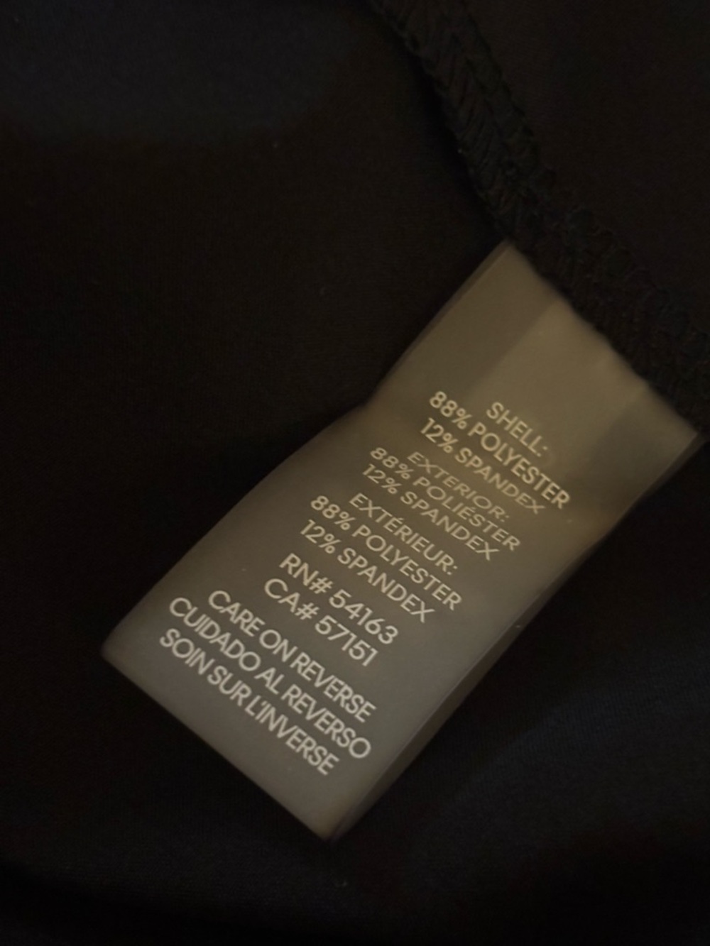 NWT Calvin Klein Black Commuter Sleeveless Drawstring Dress, Size XL - Picture 8 of 10